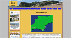 Desktop Screenshot of devonbeachguide.co.uk